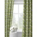 Комплект штор на шторной ленте Decoracion Буйство цветов 145x275 см цвет белый синий желтый сиреневый