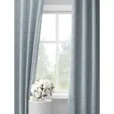 Комплект штор на шторной ленте Decoracion Птички и рябина 145x275 см цвет серый