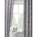 Комплект штор на шторной ленте Decoracion Арока 145x275 см цвет белый синий сиреневый