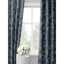 Комплект штор на шторной ленте Decoracion Арока 145x275 см цвет синий желтый