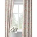 Комплект штор на шторной ленте Decoracion Баталья 145x275 см цвет белый желтый розовый