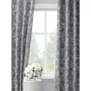 Комплект штор на шторной ленте Decoracion Мурса 145x275 см цвет синий серый красный