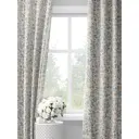 Комплект штор на шторной ленте Decoracion Коруши 145x275 см цвет синий светло-бежевый