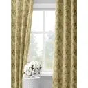 Комплект штор на шторной ленте Decoracion Бабочки в ромашках 145x275 см цвет серый желтый