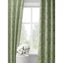 Комплект штор на шторной ленте Decoracion Обезьянки на пальмах 145x275 см цвет зеленый