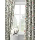 Комплект штор на шторной ленте Decoracion Царство птиц 145x275 см цвет белый зеленый