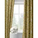 Комплект штор на шторной ленте Decoracion Царство птиц 145x275 см цвет зеленый желтый
