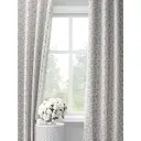 Комплект штор на шторной ленте Decoracion Весенние веточки 145x275 см цвет белый серый