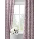 Комплект штор на шторной ленте Decoracion Лесная симфония 145x275 см цвет розовый лиловый