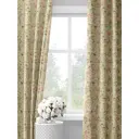 Комплект штор на шторной ленте Decoracion Цветочный рай 145x275 см цвет бежевый зеленый желтый