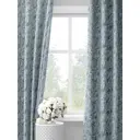 Комплект штор на шторной ленте Decoracion Лесная сказка 145x275 см цвет серый голубой