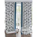 Комплект штор на шторной ленте AT Home Тильзит 145x260 см цвет золотой