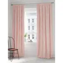 Комплект штор на шторной ленте AT Home Миленкрис 150x260 см цвет белый