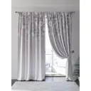 Комплект штор на шторной ленте AT Home Фикерион 150x280 см цвет серо-фиолетовый