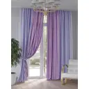 Комплект штор на шторной ленте AT Home Наменкис 150x250 см цвет фиолетовый/сирень