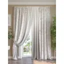 Комплект штор на шторной ленте AT Home Силатан 220x280 см цвет белый
