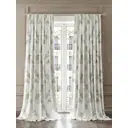 Комплект штор на шторной ленте AT Home Вирдан 150x280 см цвет бежевый
