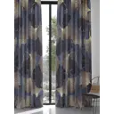 Комплект штор на шторной ленте AT Home Фировирс 150x270 см цвет синий голубой
