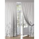Комплект штор на шторной ленте AT Home Грасис 220x320 см цвет белый