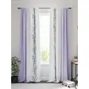 Комплект штор на шторной ленте AT Home Лорифирс 150x270 см цвет сиреневый