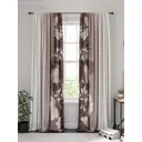 Комплект штор на шторной ленте AT Home Мирентис 150x270 см цвет коричневый