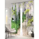 Комплект штор на шторной ленте AT Home Сиреневый сад 150x260 см цвет сиреневый сад