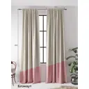 Комплект штор на шторной ленте AT Home Оланд-06 150x260 см цвет бежевый