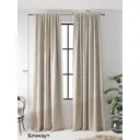 Комплект штор на шторной ленте AT Home Оланд-09 150x270 см цвет бежевый