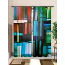 Комплект штор на шторной ленте AT Home Витражный декор 150x260 см цвет разноцветный