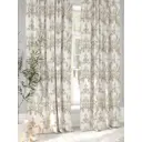 Комплект штор на шторной ленте AT Home Эльпазо 150x260 см цвет белый