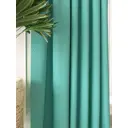 Комплект штор на шторной ленте At Home Янис 150x260 см цвет изумрудный