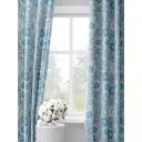 Шторы на шторной ленте decoracion С волшебными узорами #33020706, 145x275см, цвет серый и синий