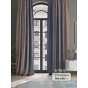 Комплект штор на шторной ленте At Home Лиримонт 150x290 см цвет бежевый/коричневый/серый