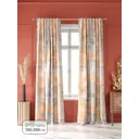 Комплект штор на шторной ленте At Home Линримас 150x250 см цвет бежевый/оранжевый/серый
