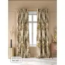Комплект штор на шторной ленте At Home Фрионис 150x250 см цвет бежевый/коричневый