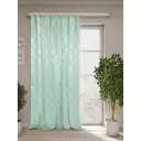 Штора на шторной ленте ТД Текстиль Раяс 140x240 см цвет мятный