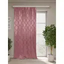 Штора на шторной ленте ТД Текстиль Раяс 140x240 см цвет ягодный