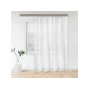 Штора на шторной ленте Witerra вуаль Треугольник 150x280 см цвет серый