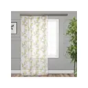 Тюль на шторной ленте Witerra вуаль-печать Роза 300x260 см цвет золото