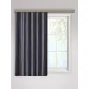 Штора на шторной ленте для кухни Witerra Элегия 135x180 см цвет графит