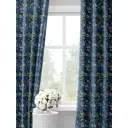 Шторы на шторной ленте decoracion Узор пейсли #33020606, 145x275см, цвет синий и бирюзовый