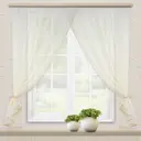 Комплект штор на шторной ленте Witerra для кухни Дуэт 500x180 см цвет шампань