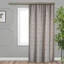 Штора на шторной ленте Witerra 108492 160x260 см цвет коричневый