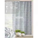 Штора на шторной ленте Witerra лен-печать 150x180 см цвет серый