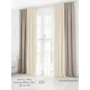 Комплект штор на шторной ленте Параскева Елизавета-Микс Бархат 200x295 см цвет латте