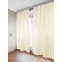 Комплект штор на шторной ленте Casa Conforte Тергалет 270x260 см цвет кремовый