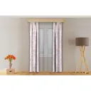 Штора на шторной ленте Eleganta Lana 400x270 см цвет розовый