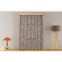 Штора на шторной ленте Eleganta Sidonia 400x270 см цвет венге