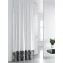 Штора на шторной ленте Helga Кемтинс 150x260 см цвет белый