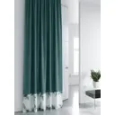 Штора на шторной ленте Helga Миникрос 150x260 см цвет белый